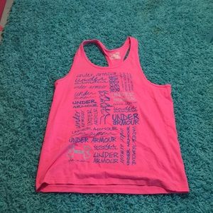 Pink Under Armour Tank Top